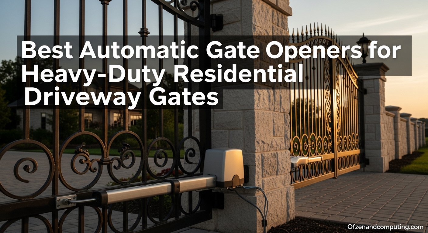 Best Automatic Gate Openers for Heavy-Duty Residential Driveway Gates