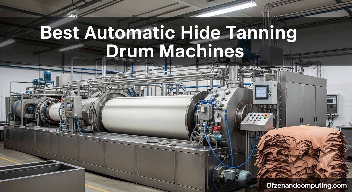 Best Automatic Hide Tanning Drum Machines