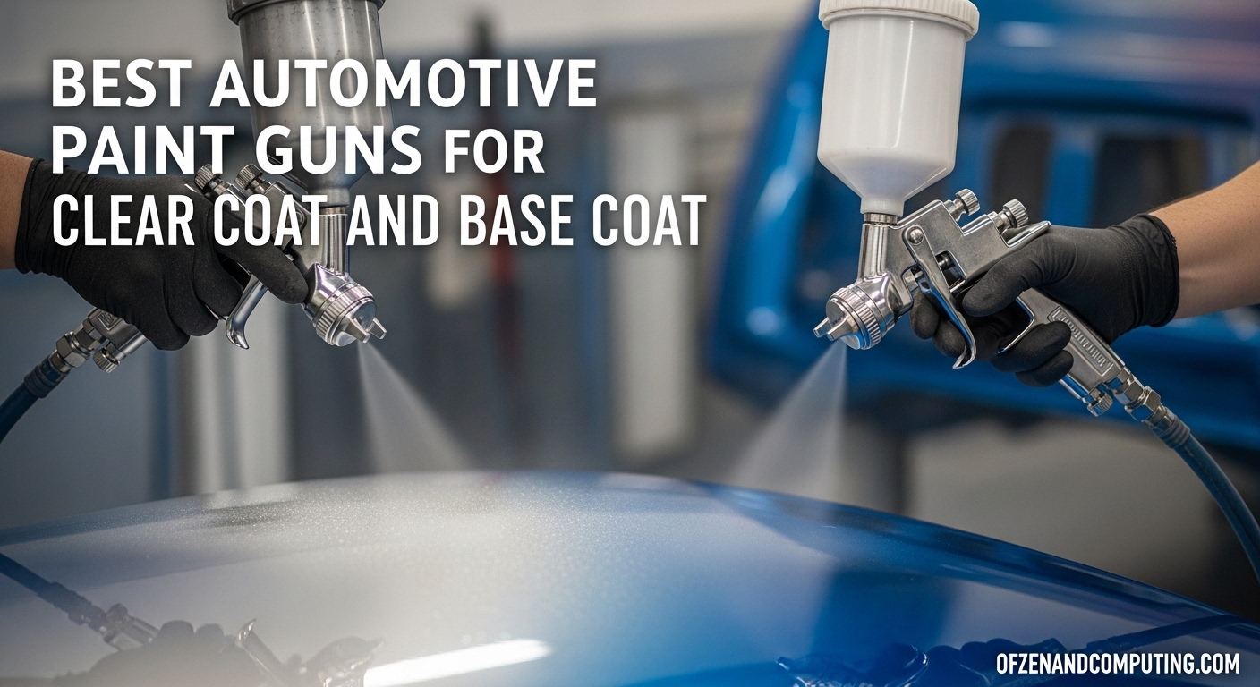 Best Automotive Paint Guns for Clear Coat and Base Coat