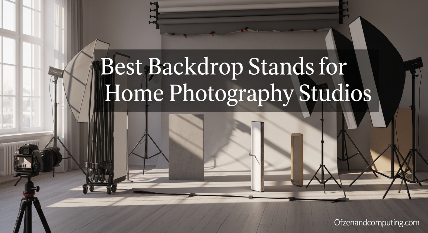 Best Backdrop Stands for Home Photography Studios
