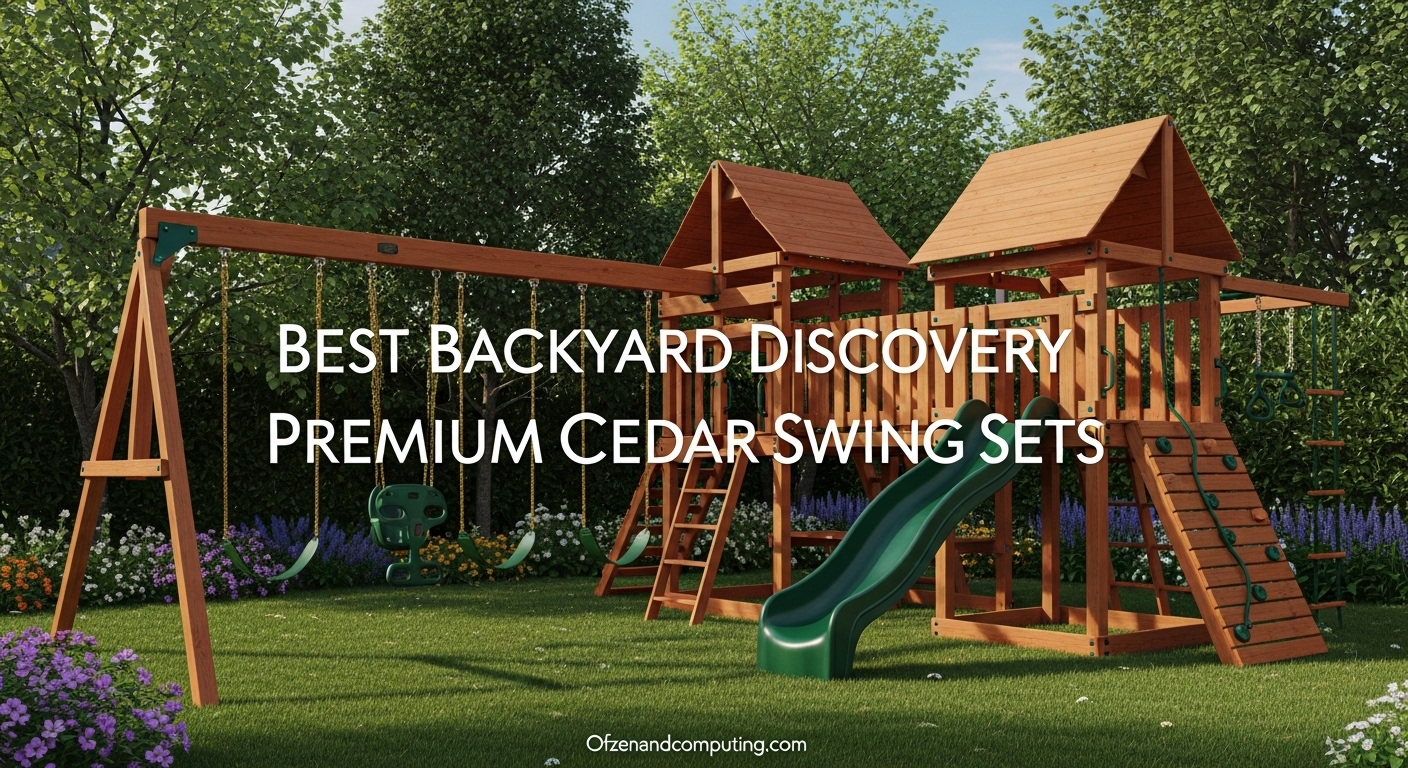 Best Backyard Discovery Premium Cedar Swing Sets