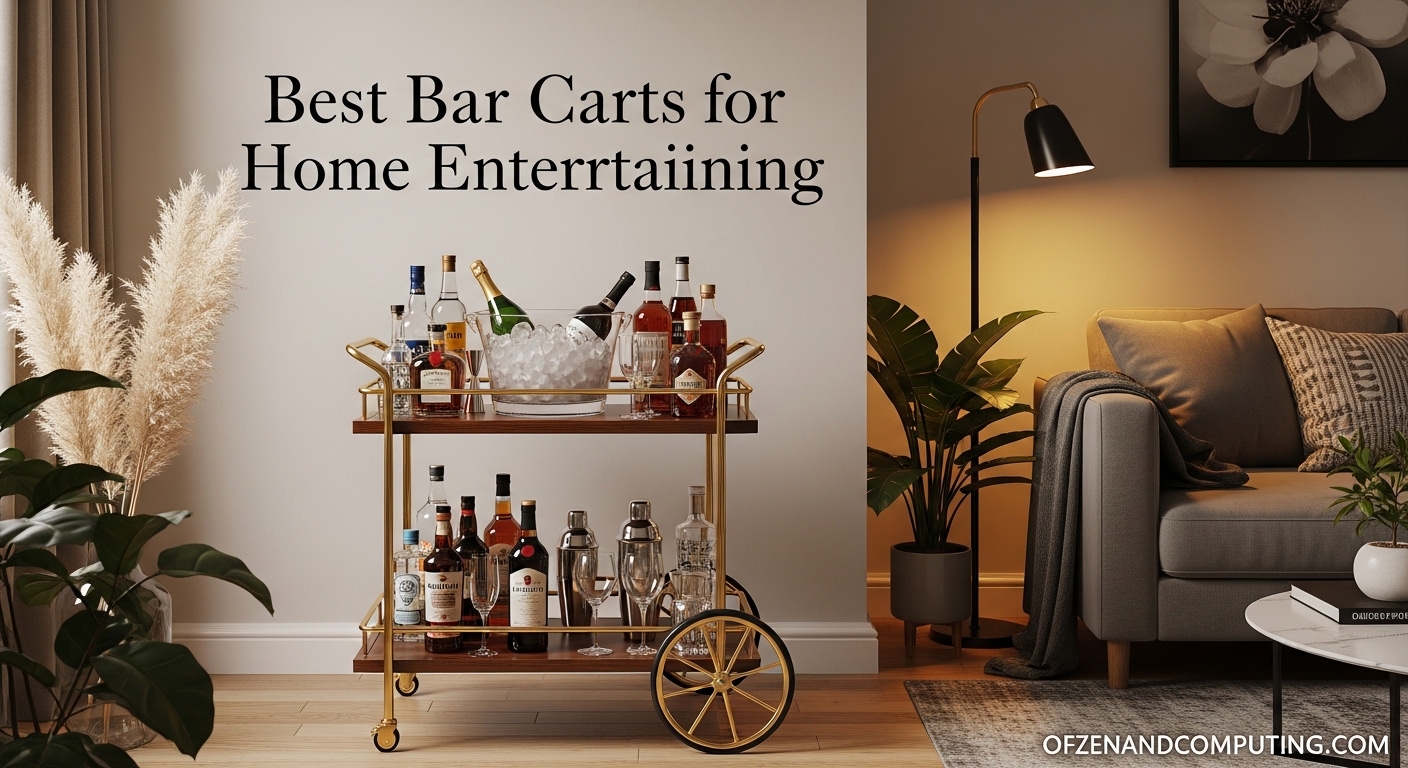 Best Bar Carts for Home Entertaining