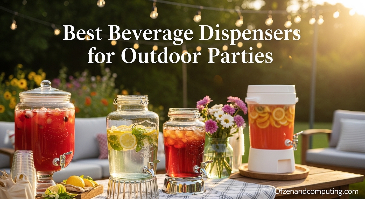 Best Beverage Dispensers for Outdoor Parties