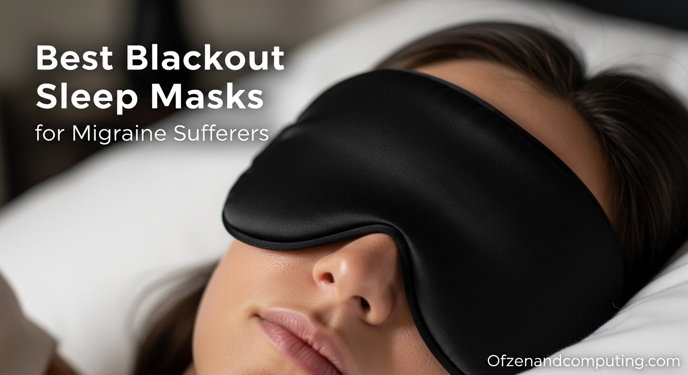 Best Blackout Sleep Masks for Migraine Sufferers