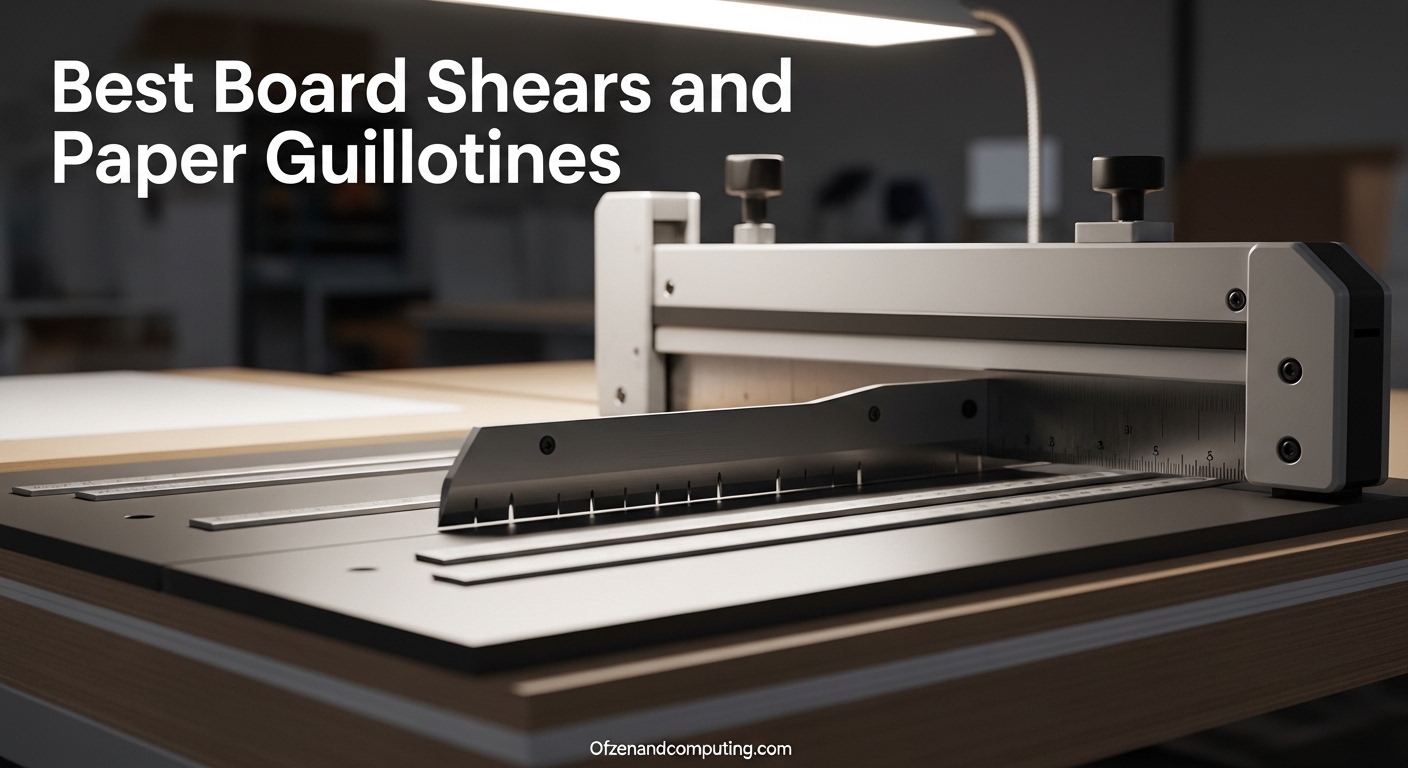 Best Board Shears and Paper Guillotines