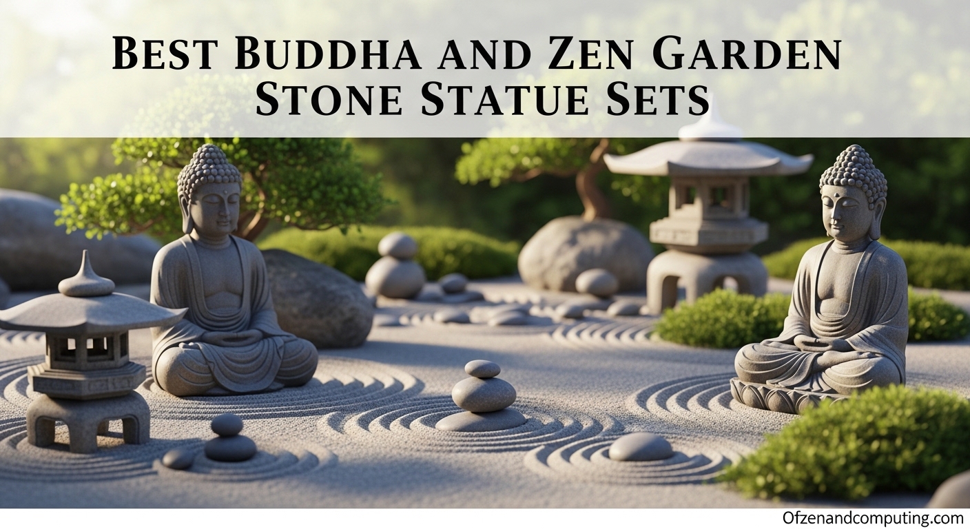 Best Buddha and Zen Garden Stone Statue Sets