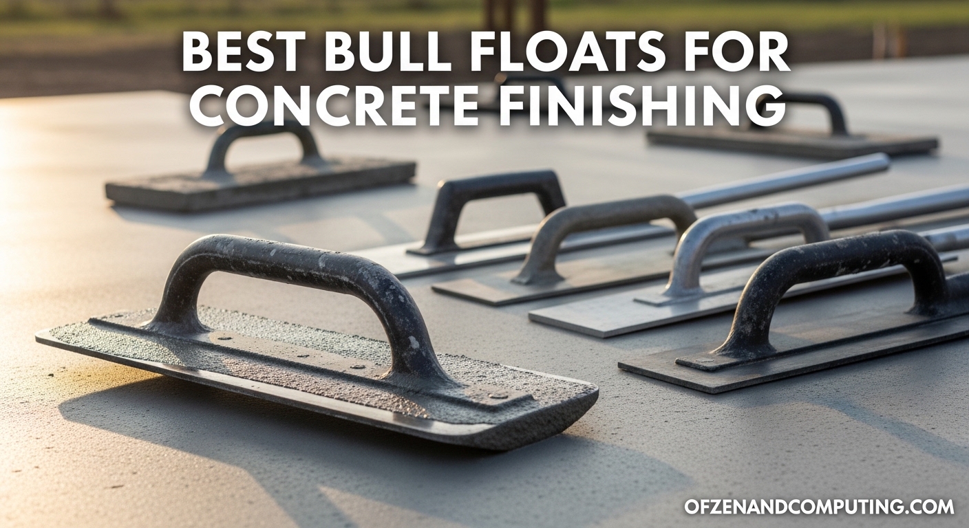 Best Bull Floats for Concrete Finishing