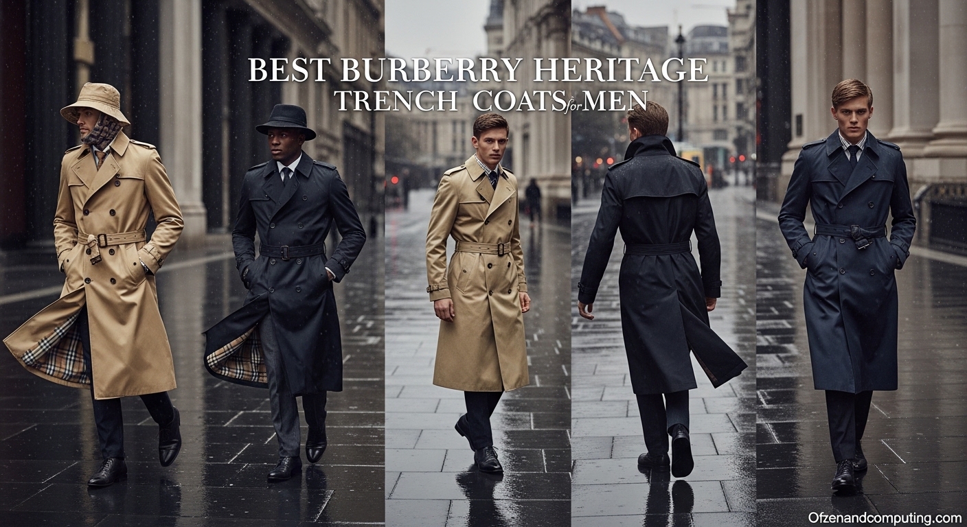 Best Burberry Heritage Trench Coats for Men