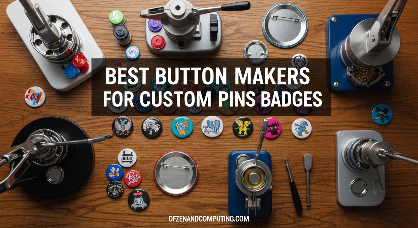 Best Button Makers for Custom Pins and Badges