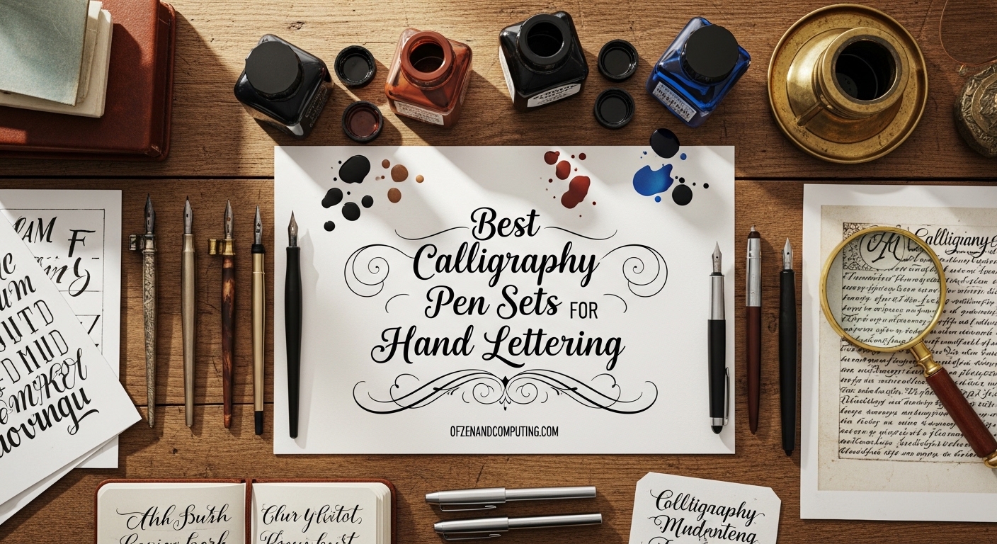 Best Calligraphy Pen Sets for Hand Lettering