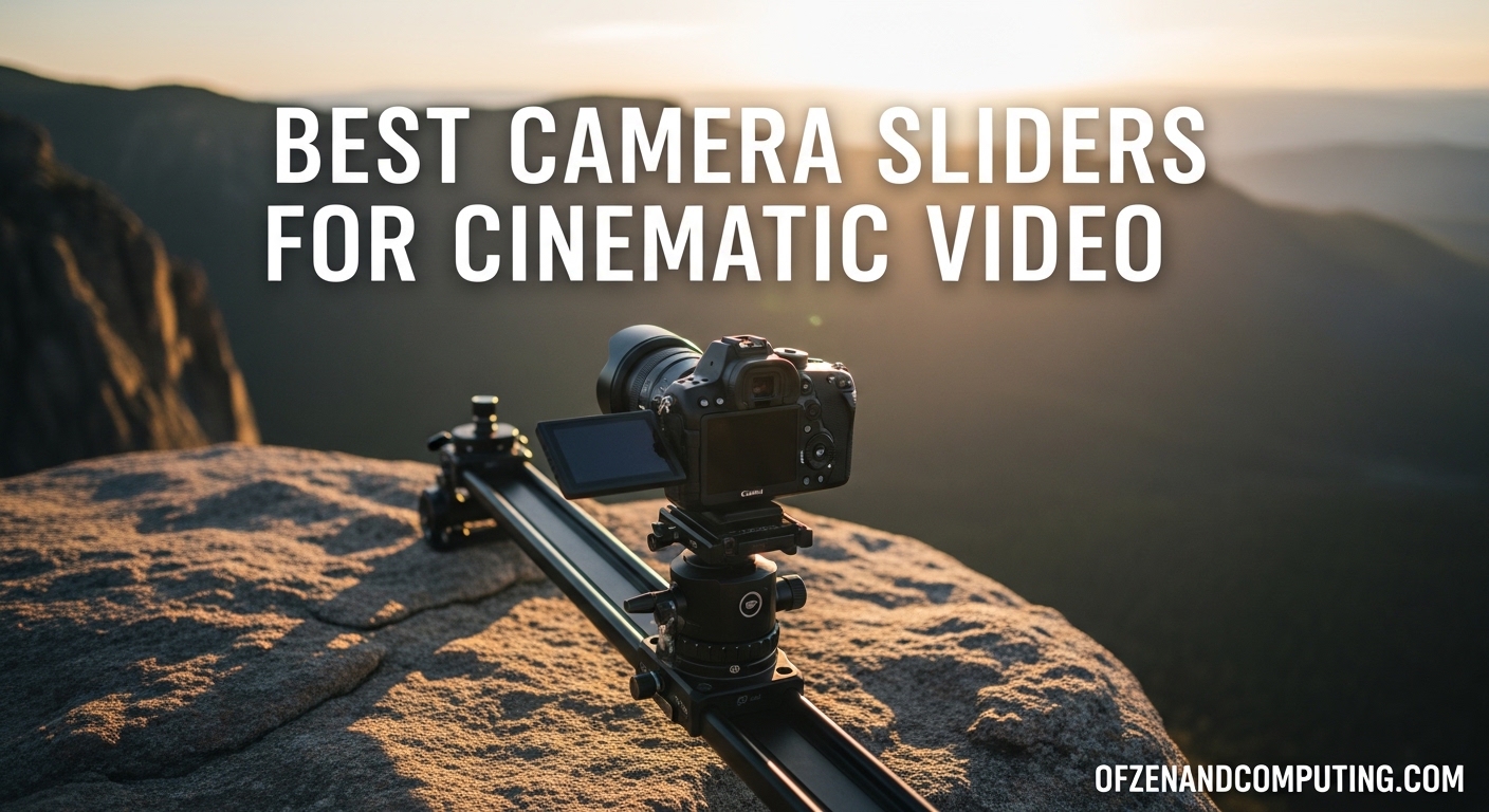 Best Camera Sliders for Cinematic Video