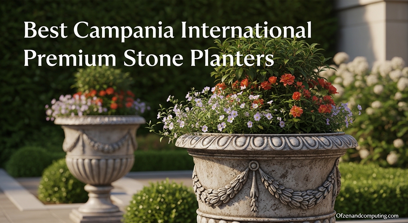 Best Campania International Premium Stone Planters
