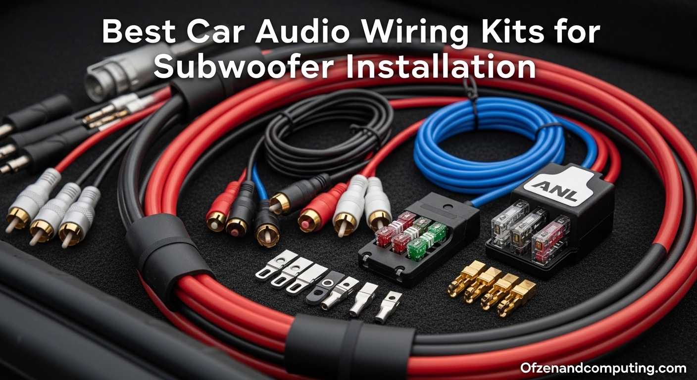 Best Car Audio Wiring Kits for Subwoofer Installation