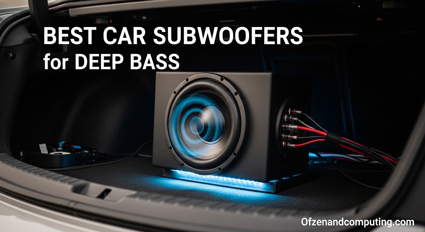 Best Car Subwoofers for Deep Bass