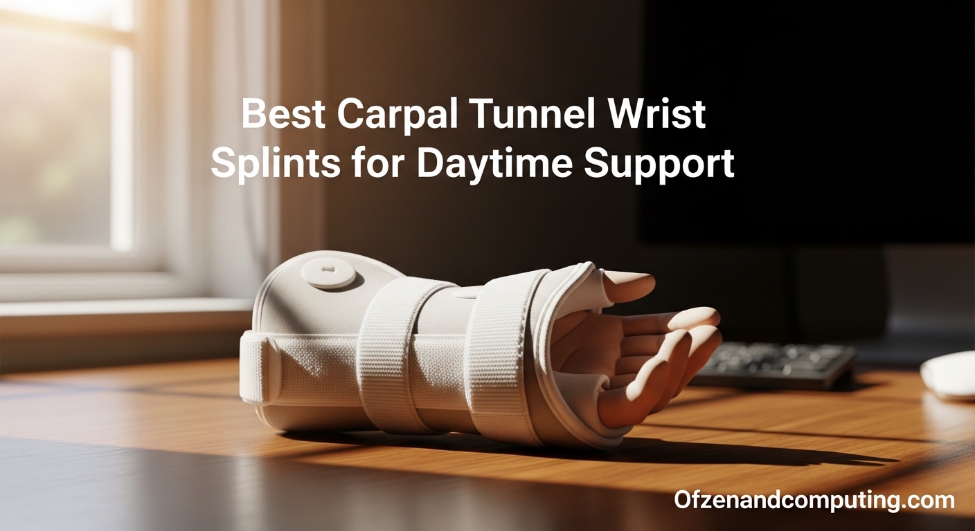 Best Carpal Tunnel Wrist Splints for Daytime Support