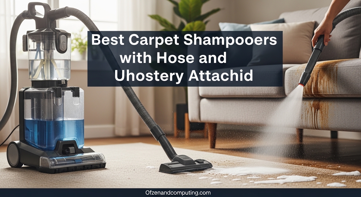Best Carpet Shampooers with Hose and Upholstery Attachments