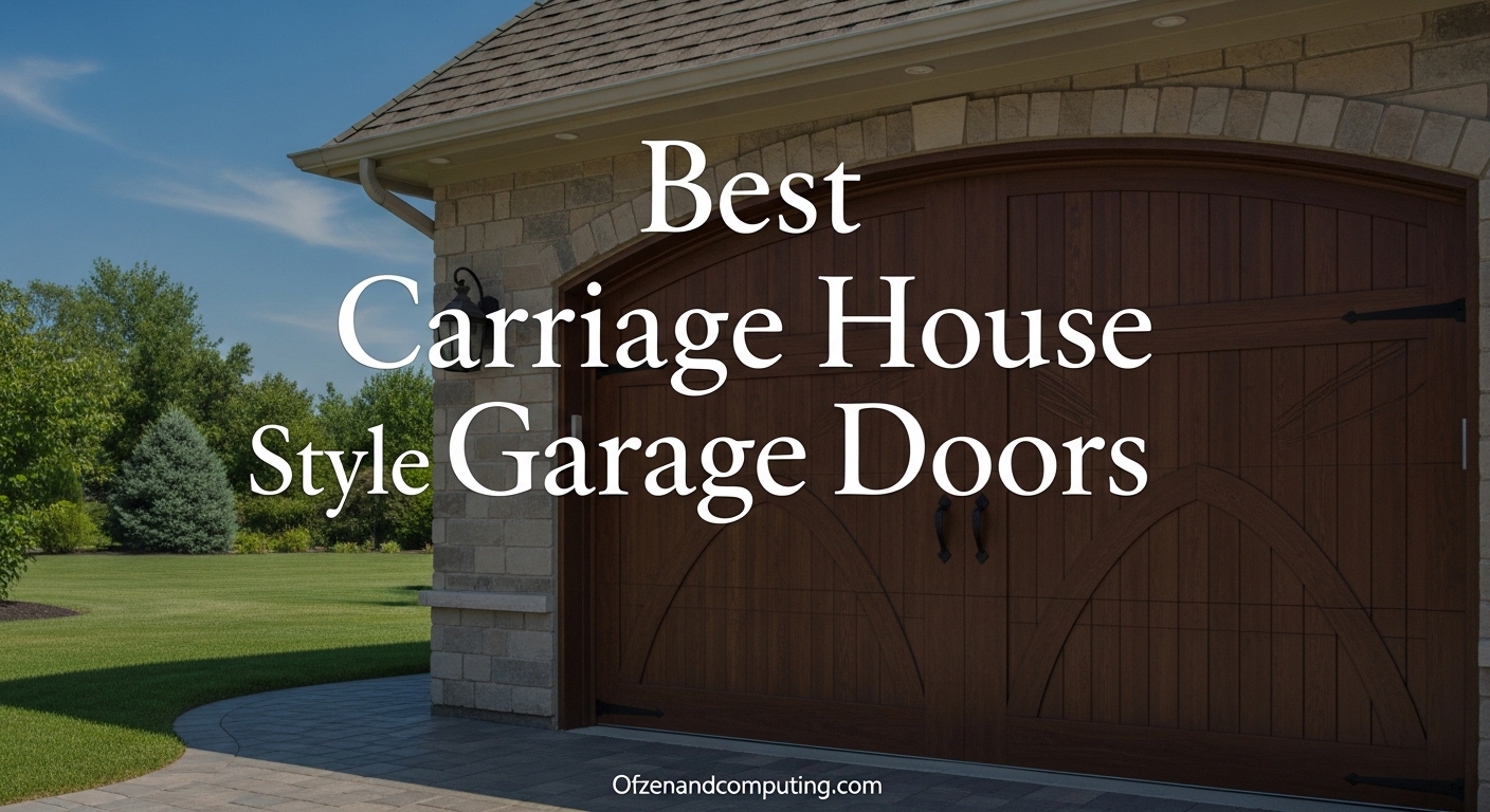 Best Carriage House Style Garage Doors