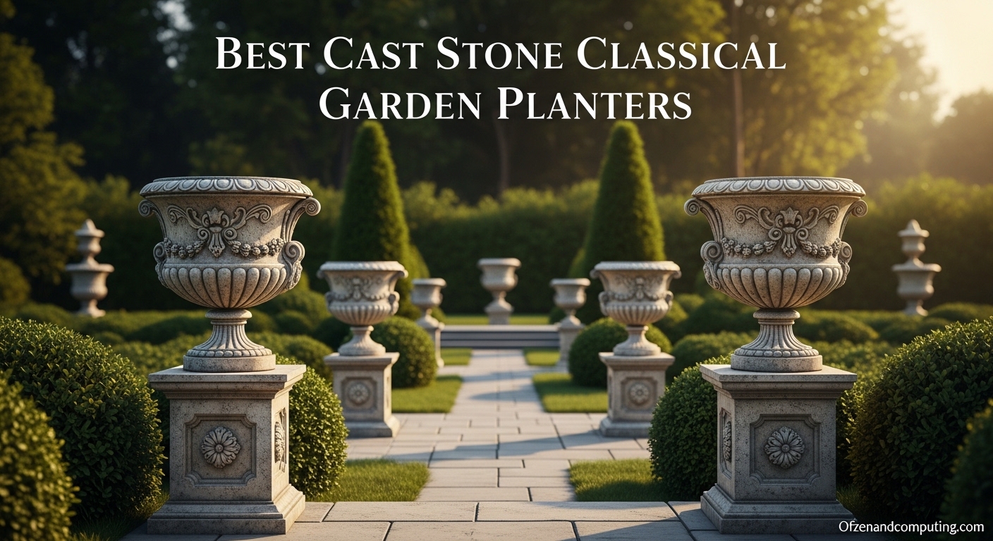 Best Cast Stone Classical Garden Planters