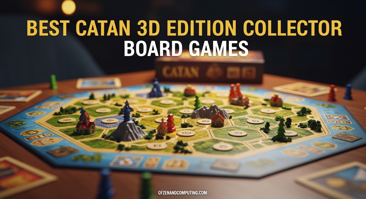 Best Catan 3D Edition Collector Board Games