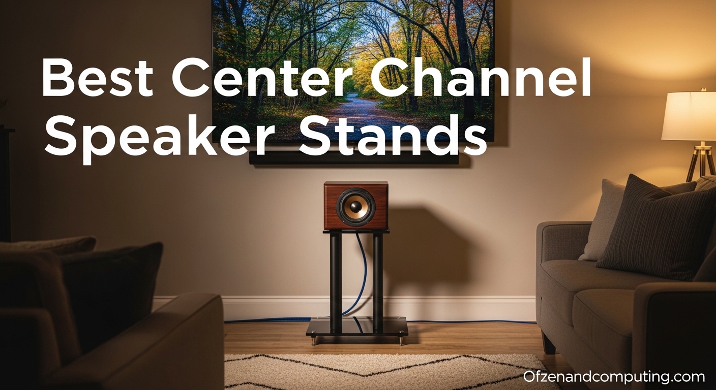 Best Center Channel Speaker Stands