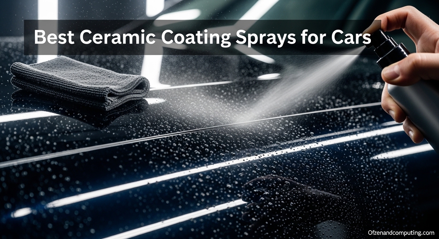Best Ceramic Coating Sprays for Cars