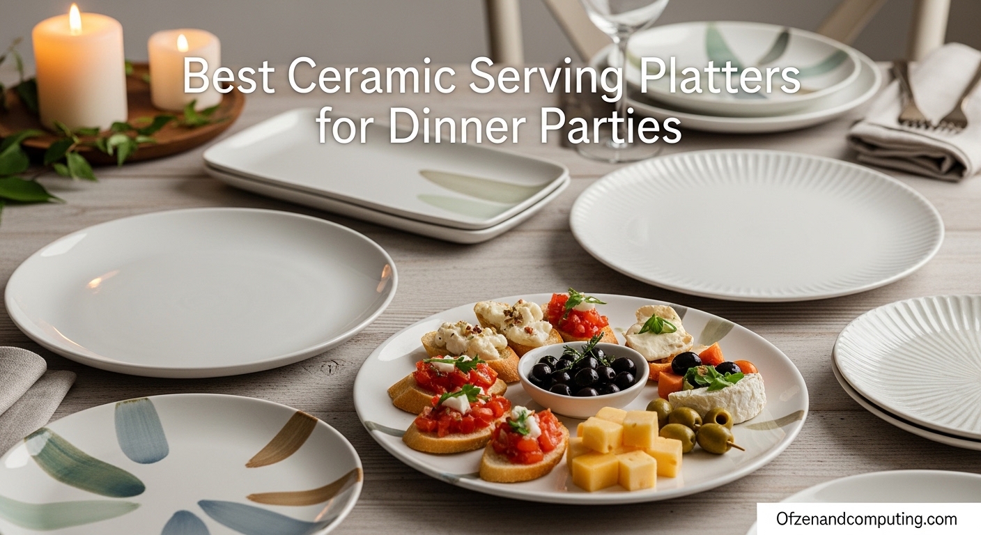 Best Ceramic Serving Platters for Dinner Parties