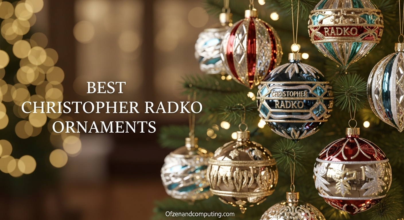 Best Christopher Radko Ornaments
