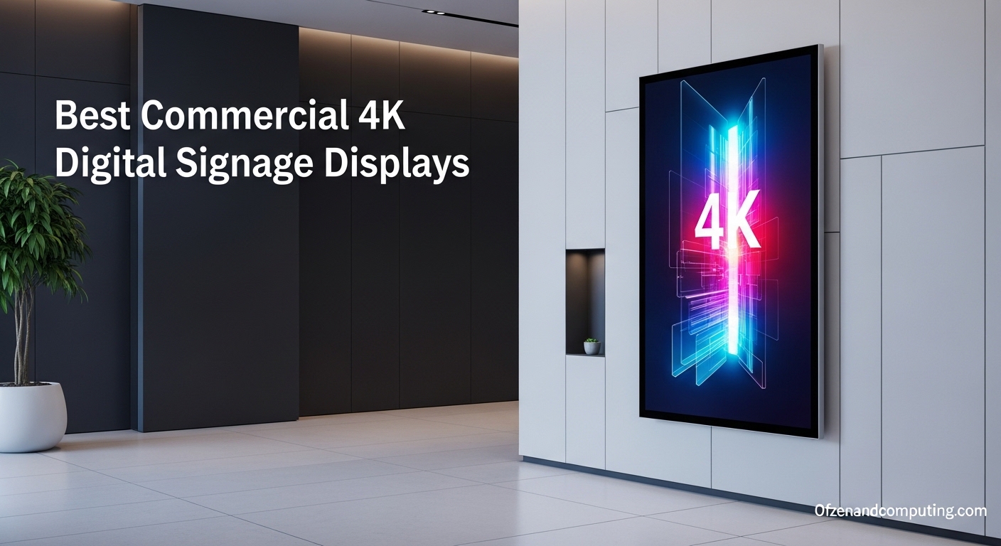 Best Commercial 4K Digital Signage Displays
