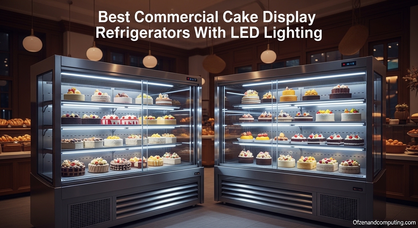Best Commercial Cake Display Refrigerators With LED Lighting