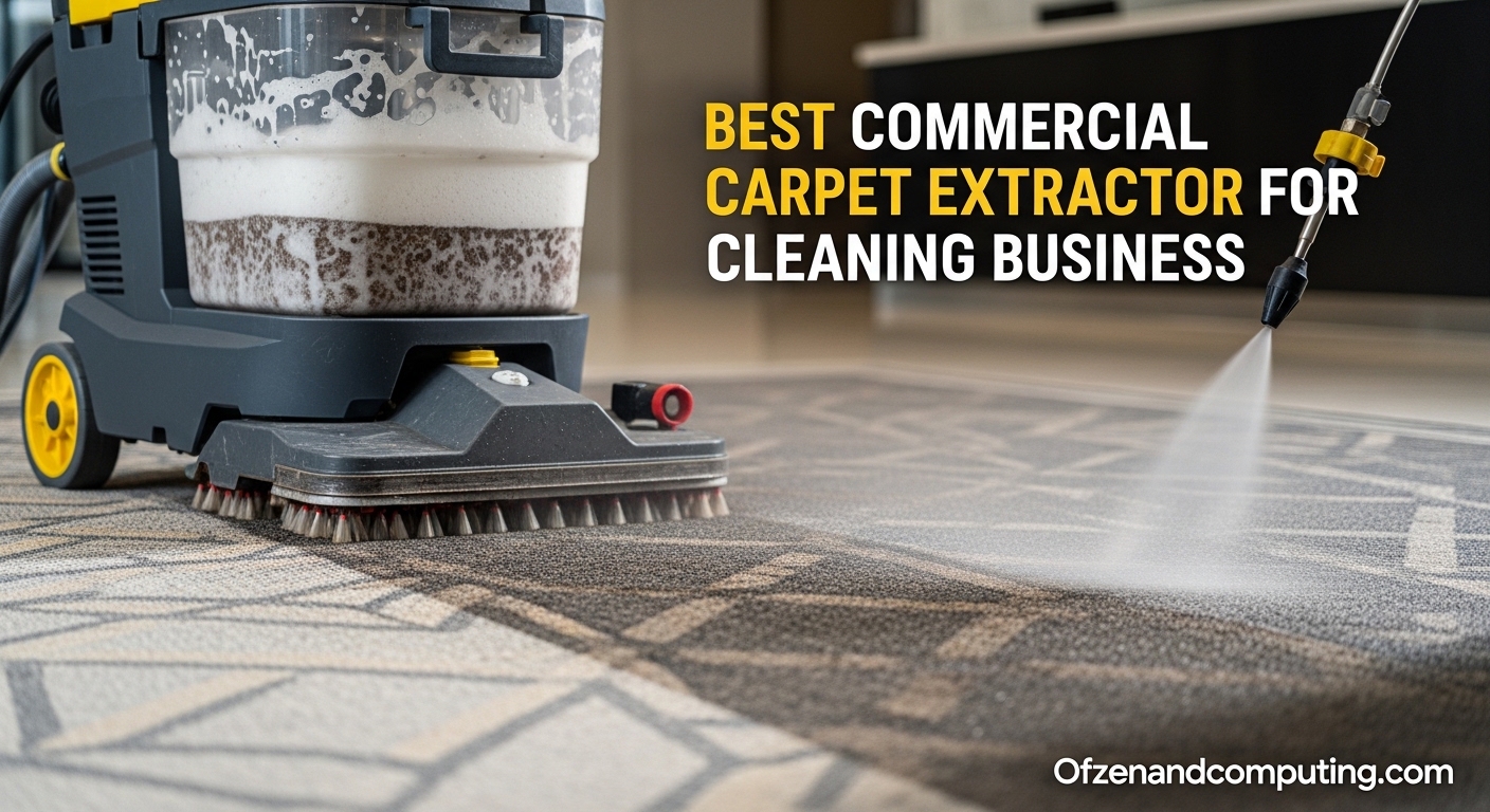Best Commercial Carpet Extractor for Cleaning Business