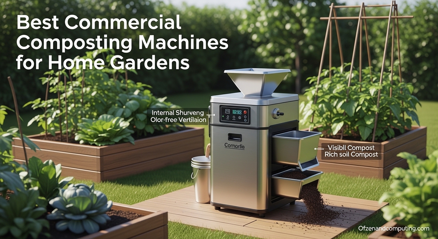 Best Commercial Composting Machines for Home Gardens