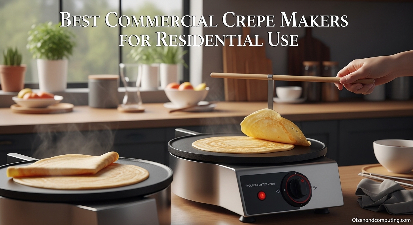 Best Commercial Crepe Makers for Residential Use