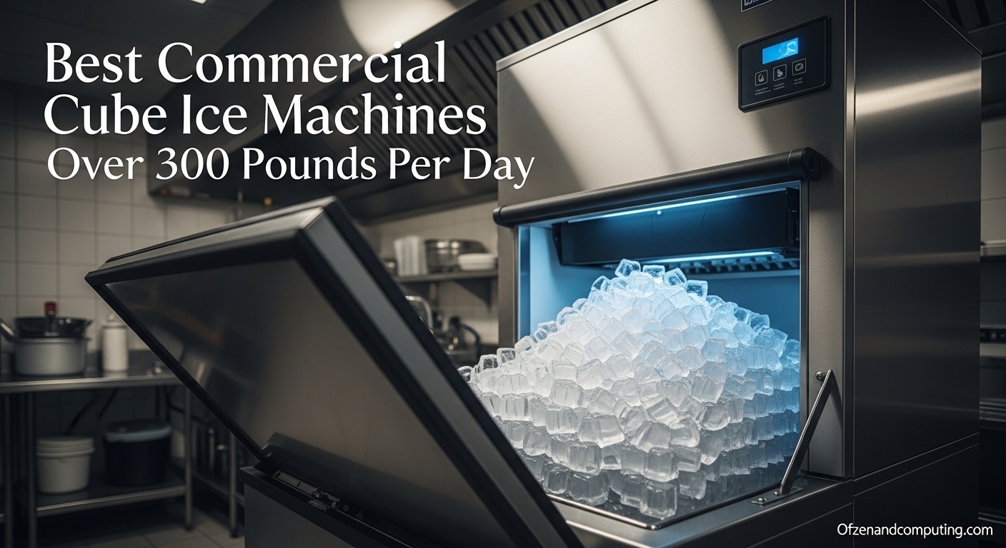 Best Commercial Cube Ice Machines Over 300 Pounds Per Day