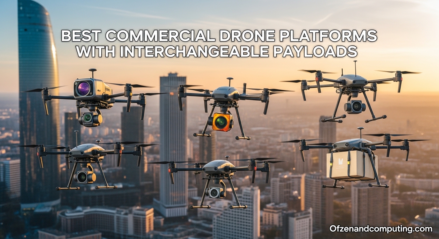 Best Commercial Drone Platforms with Interchangeable Payloads