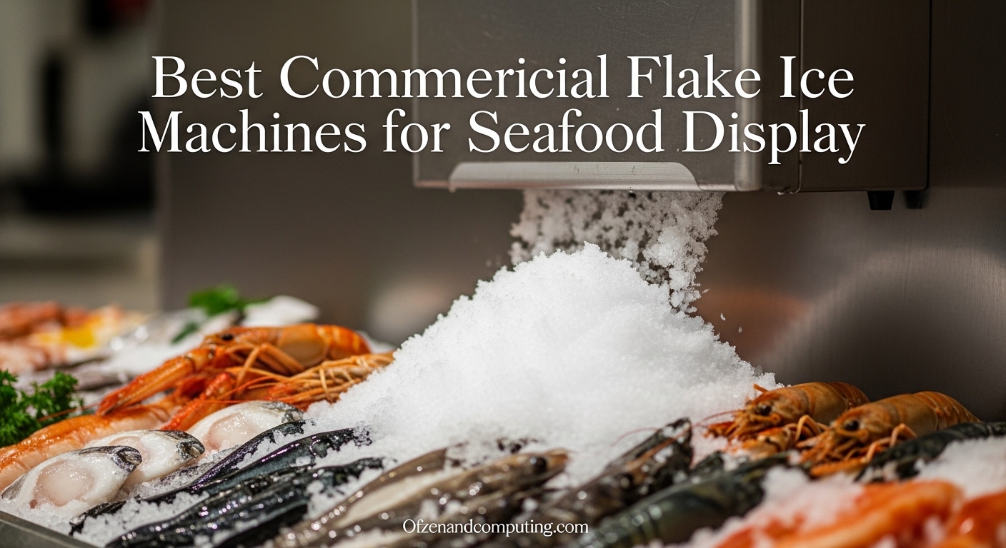 Best Commercial Flake Ice Machines for Seafood Display