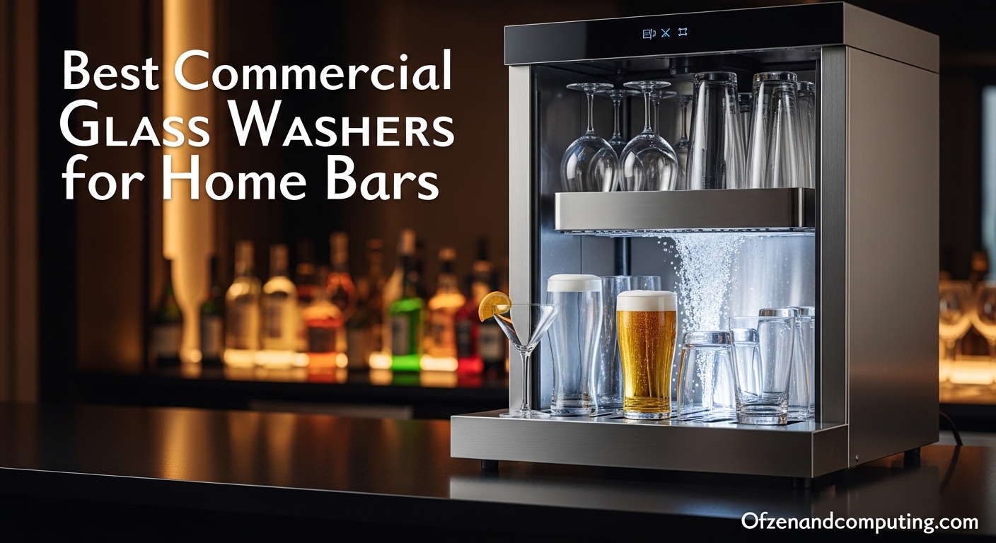 Best Commercial Glass Washers for Home Bars