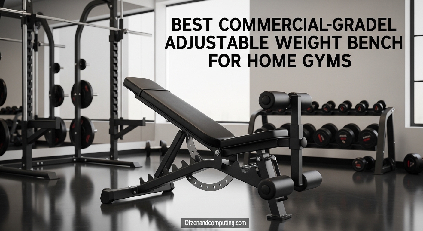 Best Commercial-Grade Adjustable Weight Bench for Home Gyms
