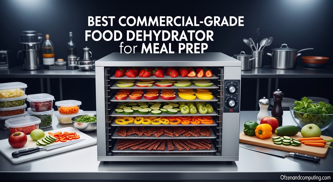 Best Commercial-Grade Food Dehydrator for Meal Prep