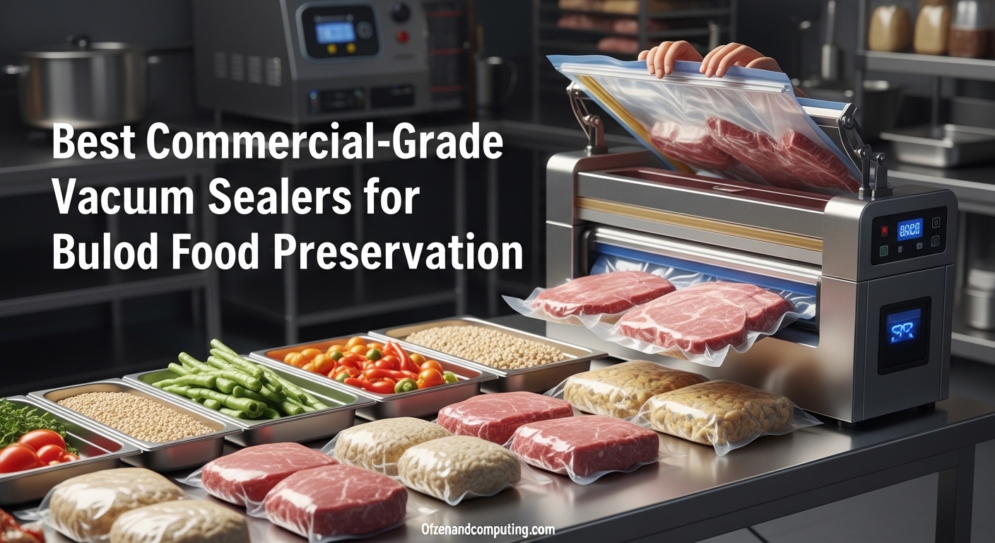 Best Commercial-Grade Vacuum Sealers for Bulk Food Preservation