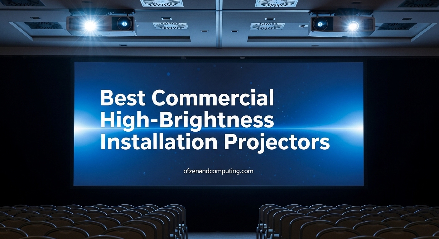 Best Commercial High-Brightness Installation Projectors