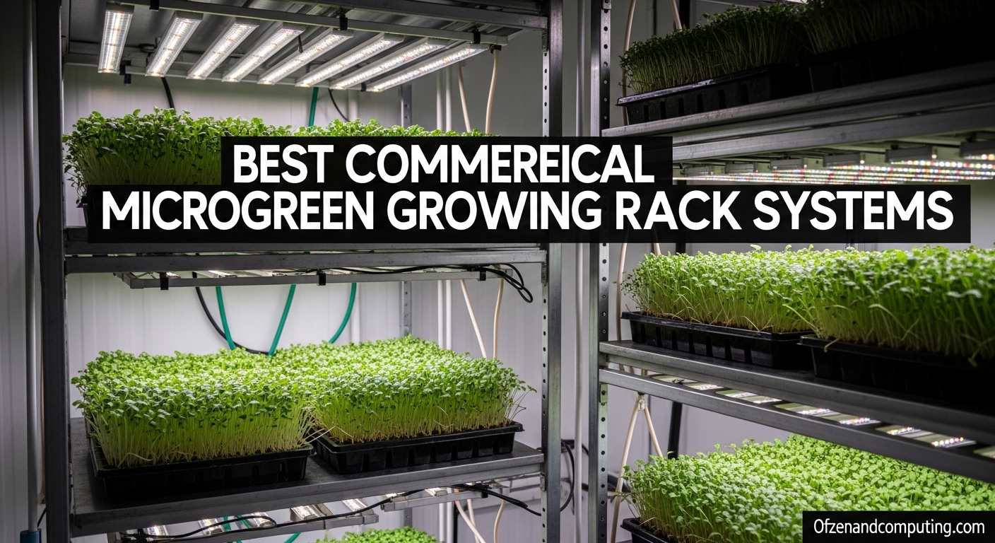 Best Commercial Microgreen Growing Rack Systems