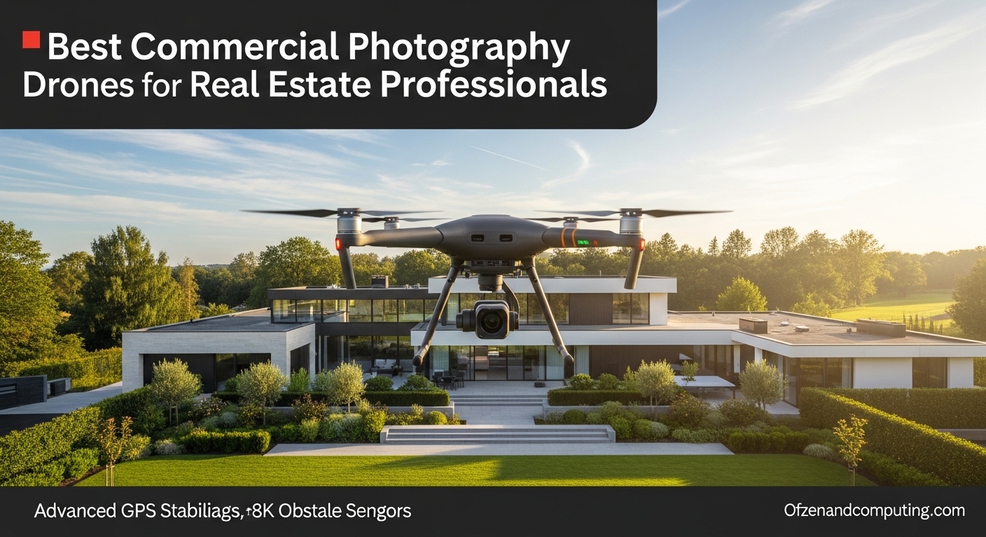 Best Commercial Photography Drones for Real Estate Professionals