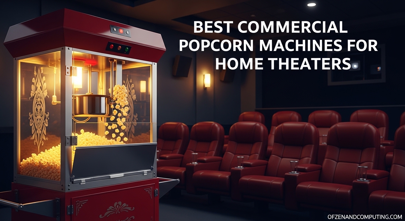 Best Commercial Popcorn Machines for Home Theaters