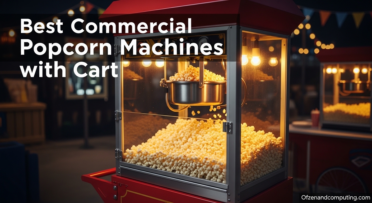 Best Commercial Popcorn Machines with Cart