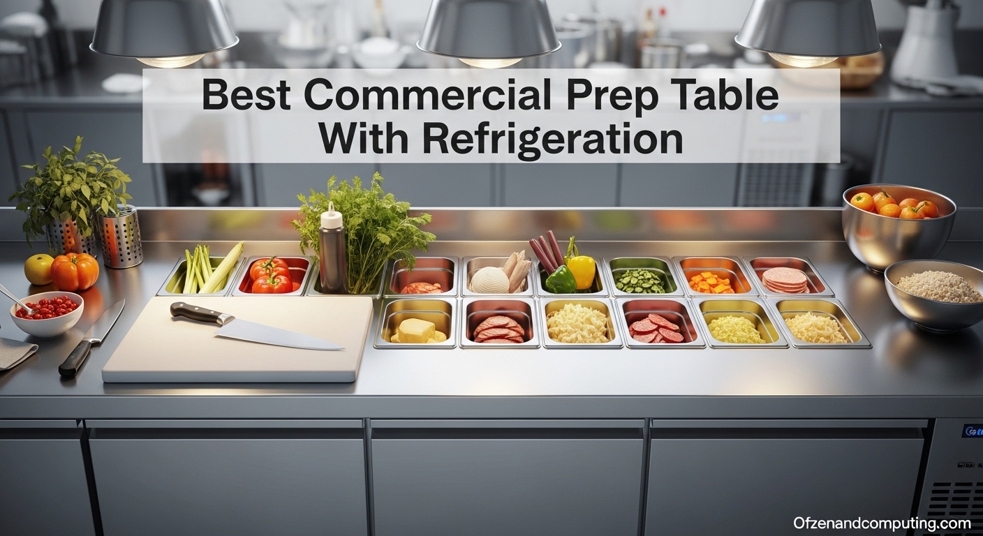 Best Commercial Prep Table with Refrigeration