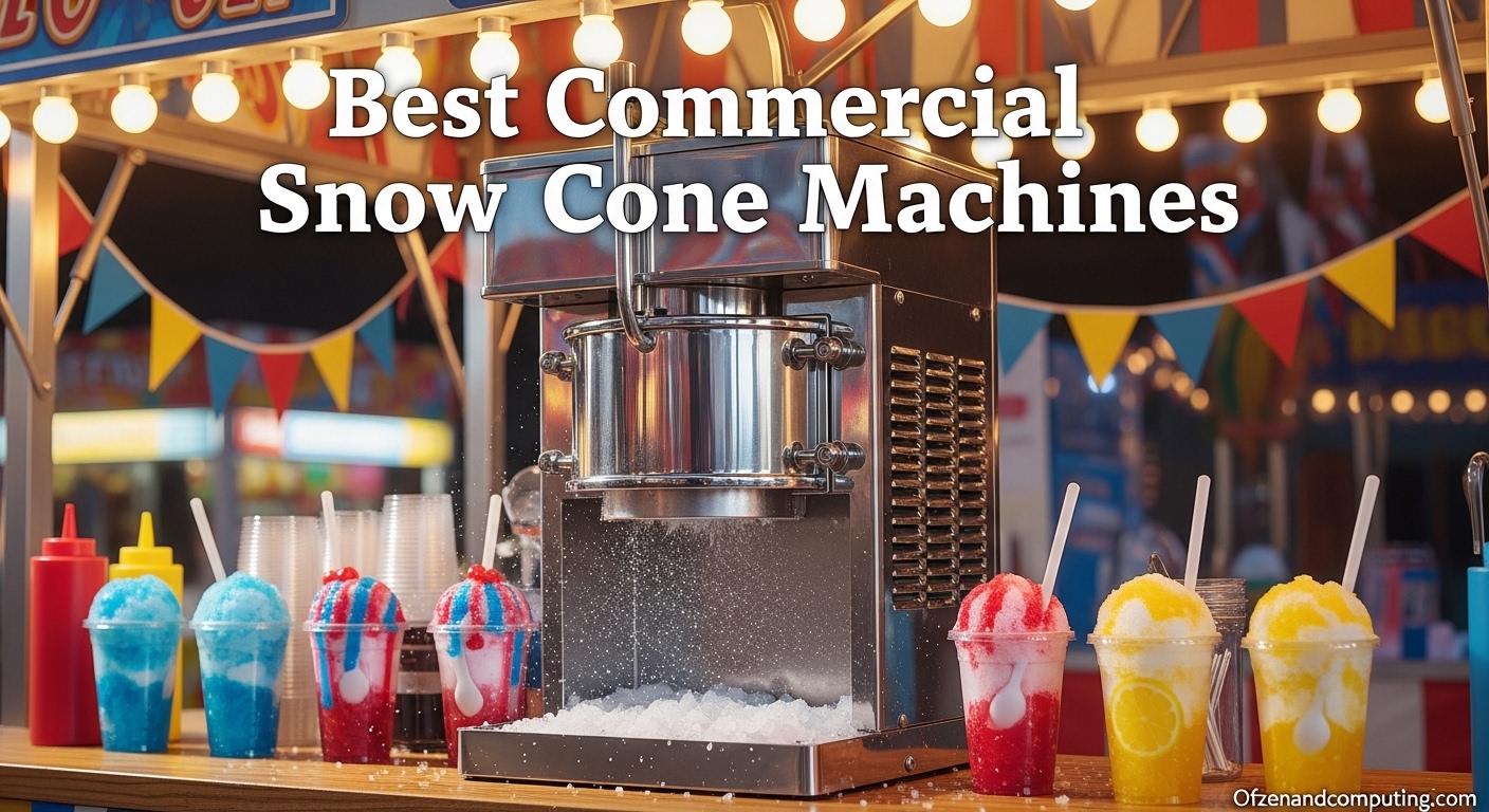 Best Commercial Snow Cone Machines