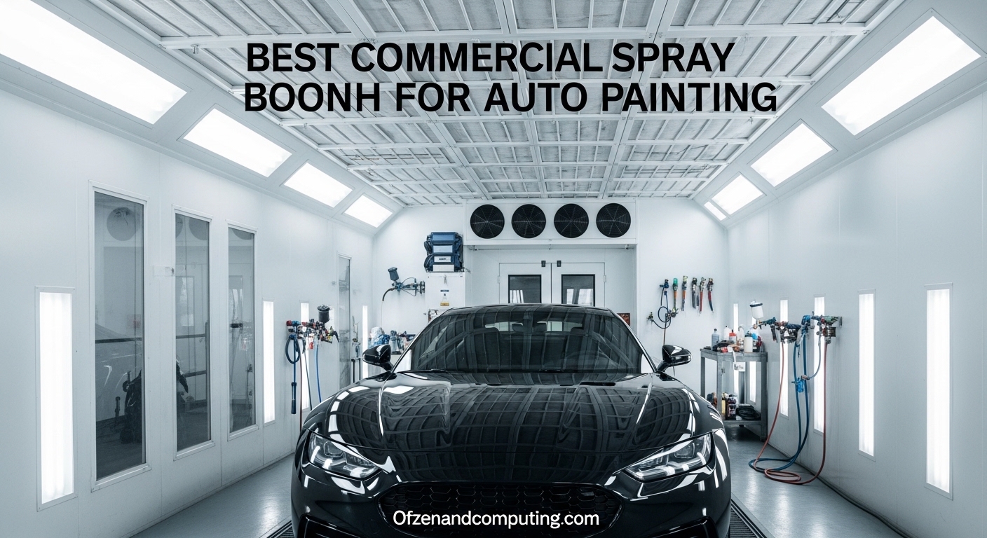 Best Commercial Spray Booth for Auto Painting