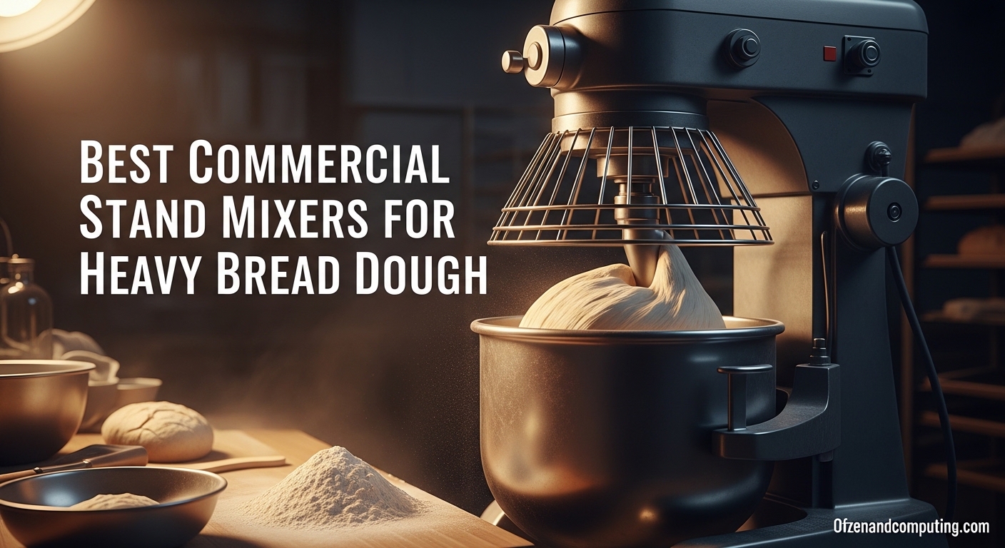 Best Commercial Stand Mixers for Heavy Bread Dough