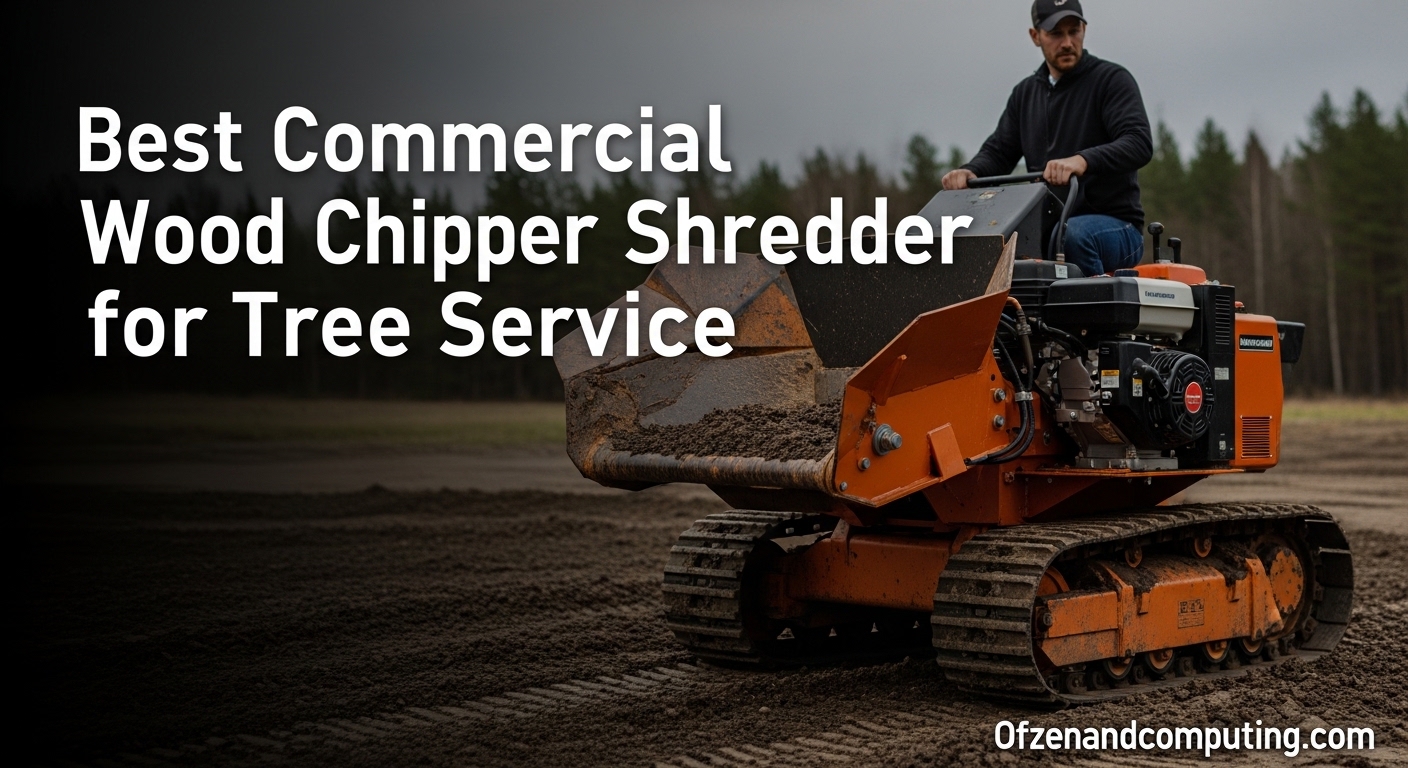 Best Commercial Wood Chipper Shredder for Tree Service