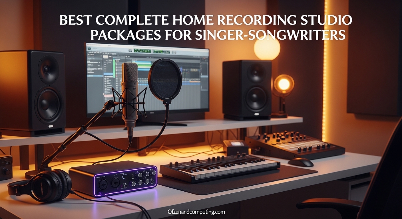 Best Complete Home Recording Studio Packages for Singer-Songwriters